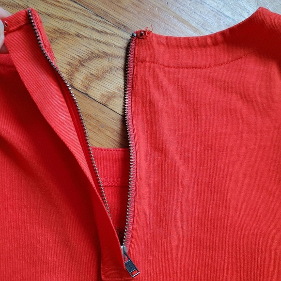 Madewell striped embroidered sleeveless top size‎ medium - Picture 4 of 7